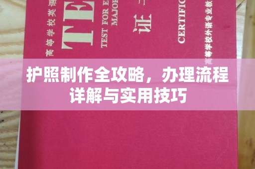 雨山护照制作全攻略，办理流程详解与实用技巧