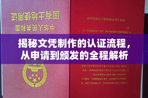 雨山揭秘文凭制作的认证流程，从申请到颁发的全程解析